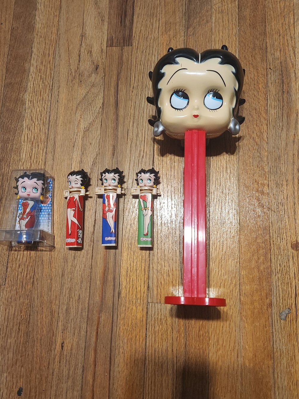 Betty Boop Red Head Large Character Dispenser - Collectible Kids Toy